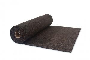 China Recycled Rubber Corks Roll Flooring Underlay, Sound Insulation and Soundproof , Customized Size factory
