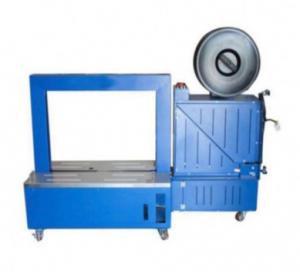 China Vertical Fully Automatic Pallet Strapping Machine 3770*670*1450mm 4KW Power on sale