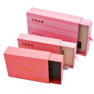 China 1200g rigid premium cardboard Push And Pull Box sliding drawer box match box factory