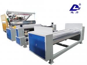 China 60m Min Cast Polypropylene Film Manufacturing Process Pe Disposable Gloves Making Machine factory