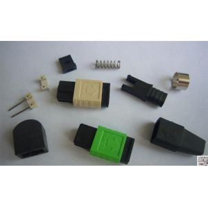 China High Reliability Multimode MPO Optical Fiber Cable Connector For Optical Test Equipment factory