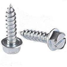 Flat Slotted Head Self Tapping screw SS304