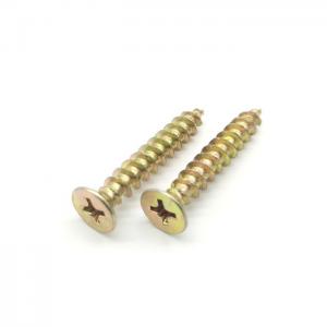 China Stainless Steel Countersunk Self Tapping Screws Phillips Flat Head Self Tappers factory