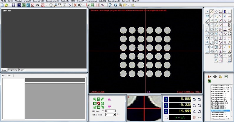 Powerful Probe Function 3D Measurement Software Precise Microscope Compatible