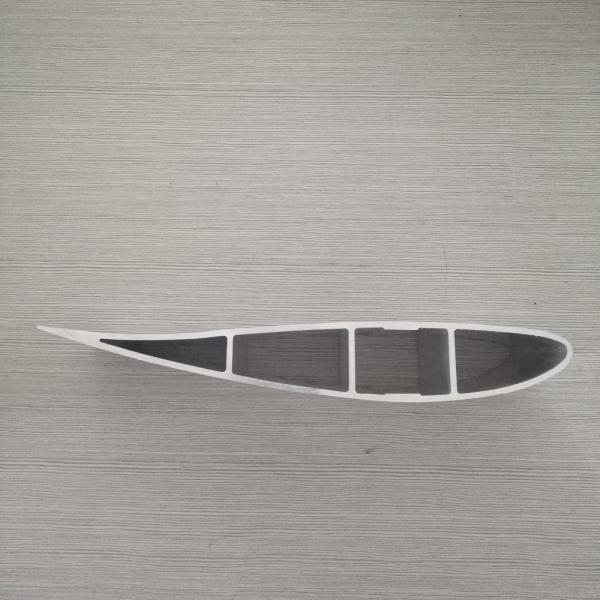 China Natural Anodized 6061T6 OEM Aluminum Extrusion Blade for Ventilation Fan factory