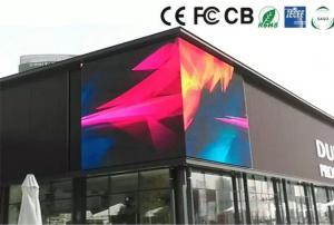 China 1R1G1B Large LED Advertising Screens 16x16 Dots 10mm Pixel Pitch on sale