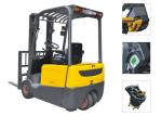 Three Fulcrum Mini Electric Forklift 1.6t Max Lifting Height 6.2m With AC