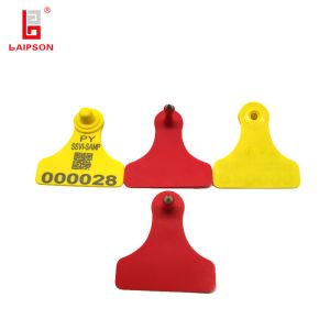 Buy cheap TPU 60mm 58mm Bovine Cow Livestock Ear Tags Customized Color Non Toxic from wholesalers