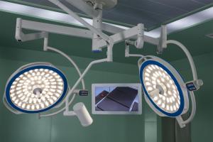 China GLED700/500 shadowless operating Lamps/Operating room use LED surgical lamps with camera/Cold light source LED lamps factory