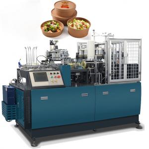 China 750ML Automatic Medium Speed Disposable Food Paper Bowl Making Machine Supplier on sale