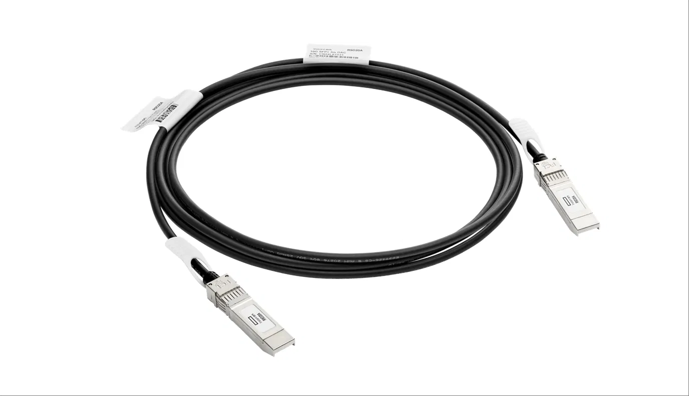 Hpe Aruba Networking 10g SFP+ to SFP+ 1m Direct Attach Copper Cable (J9281D)
