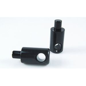 Buy cheap CNC Turning Parts safety pin bolt Material Steel plug pin latch color black from wholesalers