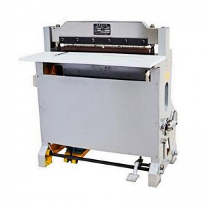 China 5tons A4 Paper Punching Machine , Nanbo Hard Cover Maker Machine factory