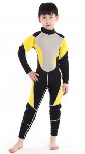 China children wet diving suit 3mm long sleeve neoprene diving wet suit factory