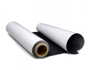 China Flexible Rubber Magnet Sheet Roll With Adhesive for Strong and Long-Lasting Bonding factory