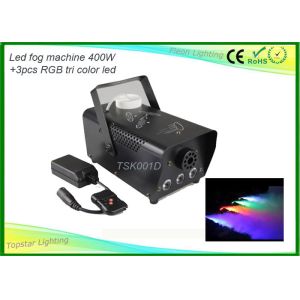 China Small Dj Stage Fog Machine 3pcs 1w Bulb Led Portable Smoke Machine For Stage Effect factory