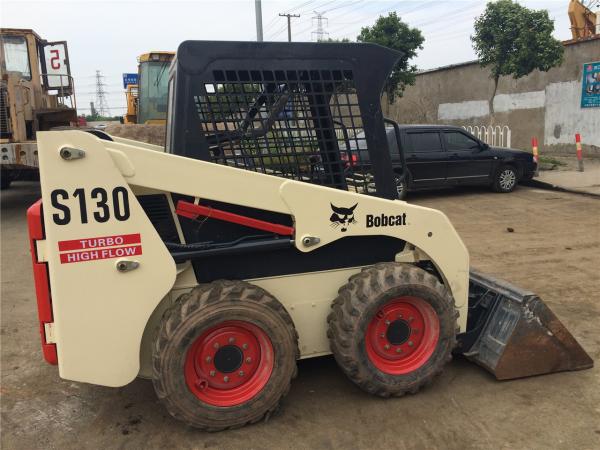 China Used BOBCAT SD130 Skid Steer Loader 180h Working Time Original Paint Year 2014 factory