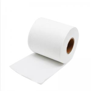 China 40gsm Spunlace Nonwoven Fabric Rolls For Wet Wipes factory