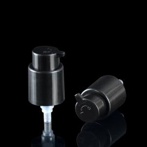 China Nozzel Dispenser 24/410 0.5CC Cosmetic Spray Pump Black Treatment Pump For Essence factory