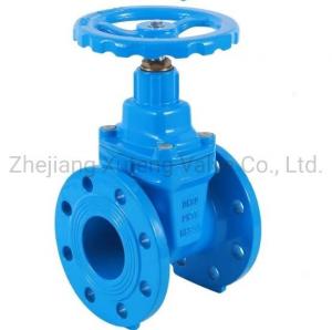 China Mining Cast Ductile Iron Flanged Butterfly Valve/Check Valve/Air Valve/Ball Valve/Rubber Resilient Gate Valve factory