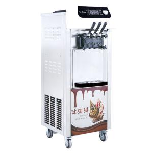 3 Flavors Automatic Soft Serve Ice Cream Machine Commercial Icecream Maker for