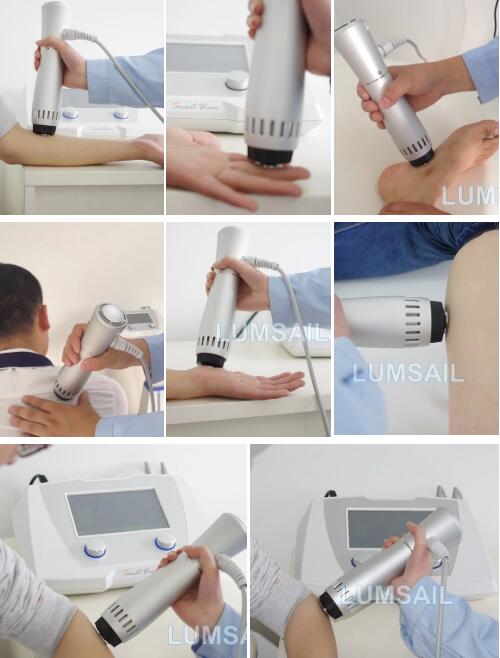 USB Interface 10mj 180VA Painless Shockwave Therapy Machine