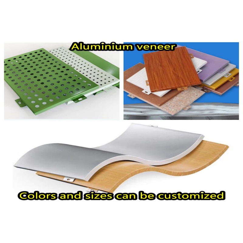 Perforating metal cladding aluminum decorative panel for wall cladding solid aluminum
