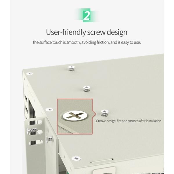 12F 24F Odf Fiber Optic Patch Panel Splicing Rack Mount Distribution Frame