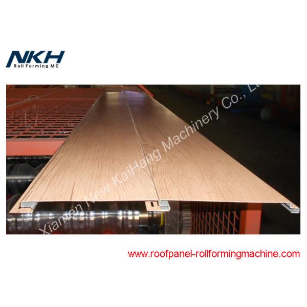 Pre Painted Color Ceiling Roll Forming Machine With Punching Tooling