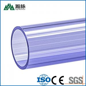China Customized PVC Drainage Pipes 32mm 40mm 50mm 75mm Transparent Hard Pipe factory