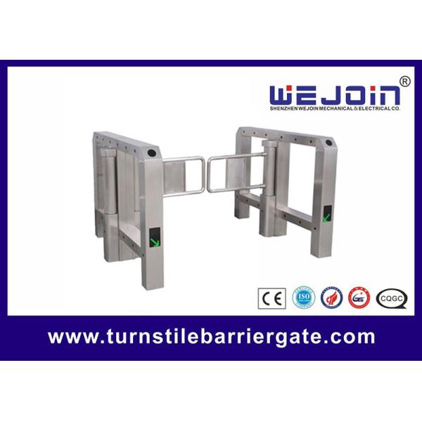 China Face Recognition 900mm Arm Swing Barrier Gate DC24V factory