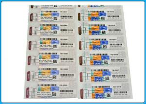China 32 / 64bit Full Version Windows 8.1 Key Code , Windows Key Sticker 2 DVDs on sale