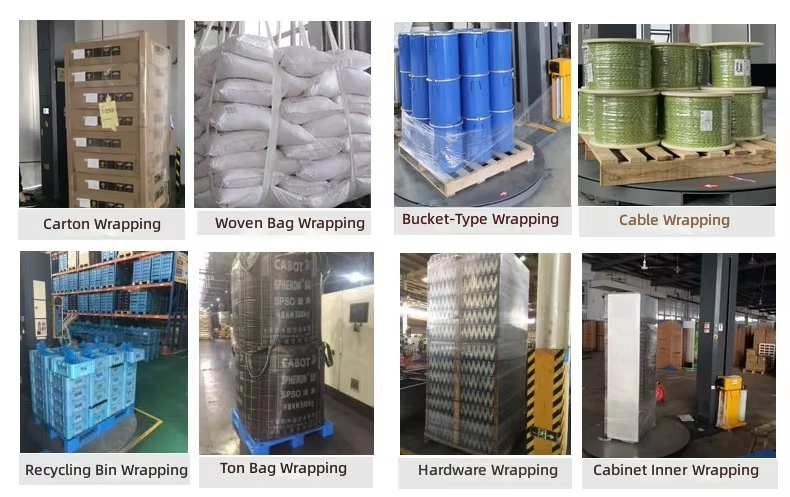 Factory Automatic Intelligent Robot Self-propelled Surround Wrapping Machine