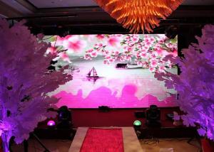China P4.81 Indoor Rental Led Screen Wall Banquet Activities Stage Background on sale