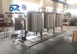 China Cip Clean In Place Equipment Beverage Plant Use 1000l-3000l Volume on sale