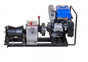 China Belt Driving Stably Come Along Winch 3 Ton Small Volume With YAMAHA Engine on sale