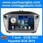 Ouchuangbo china gps navi stereo naiv Hyundai IX35 Tucson 2014 support BT USB