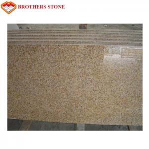 China Padang Giallo Yellow Granite Slabs High Polished G682 Granite Big Slab factory
