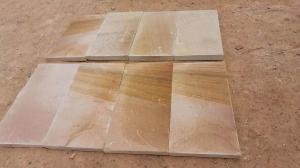 China 10mm-50mm Exterior Sandstone Wall Cladding Split Face Stone Cladding factory