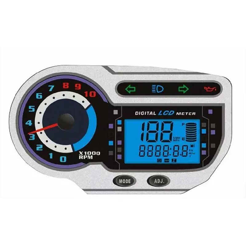 YS Code Table VA Type 4.78 Inch Dashboard