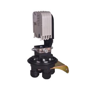 China NAP FTTH Fiber Optic Splice Closure / Dome Enclosure Silicone Rubber Mechanical ODM factory