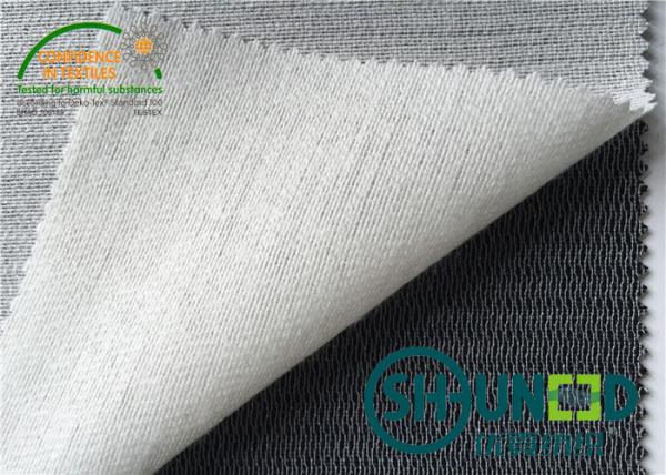 China Polyester / Viscose Fusible Interlining ( With Napping ) B1600 For Men ' s Suit factory