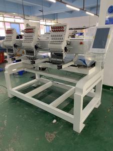 China High speed 15 needles Computerized embroidery machine 2 heads factory