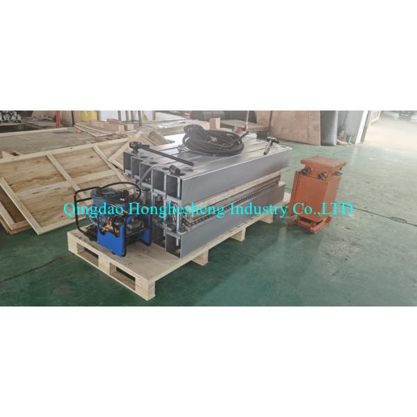 China Sectional Type Rubber Conveyor Belt Vulcanizing Machine For Hot Joint Press factory