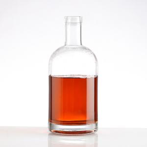 China Customized 1000ml/750ml/500ml Glass Bottle Gift Set for Liquor Spirits Dispenser in Bulk factory