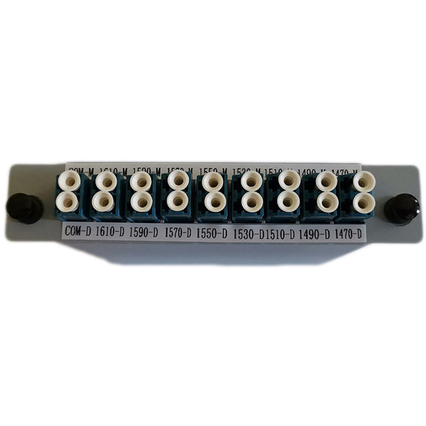 8 Channel CWDM Device CWDM Mux Demux Plastic Cassette Lc/Upc Abs Module For Rack Mount Chassis