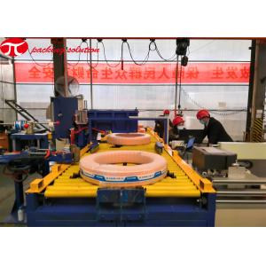 PLC Automatic Copper Coil Wrapping Machine 1200mm With Independent Operating