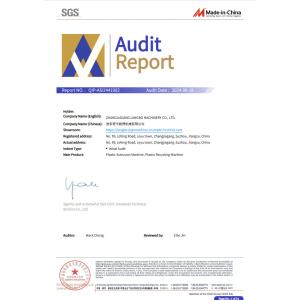 Zhangjiagang Langbo Machinery Co. Ltd. Certifications
