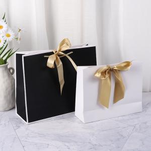 China Square Bow Knot ECO Friendly Paper Bag For Gift Packaging 31g/PCS on sale