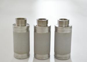 China Sintered Porous Metal Sparger , Sintered Metal Diffusion Tube on sale